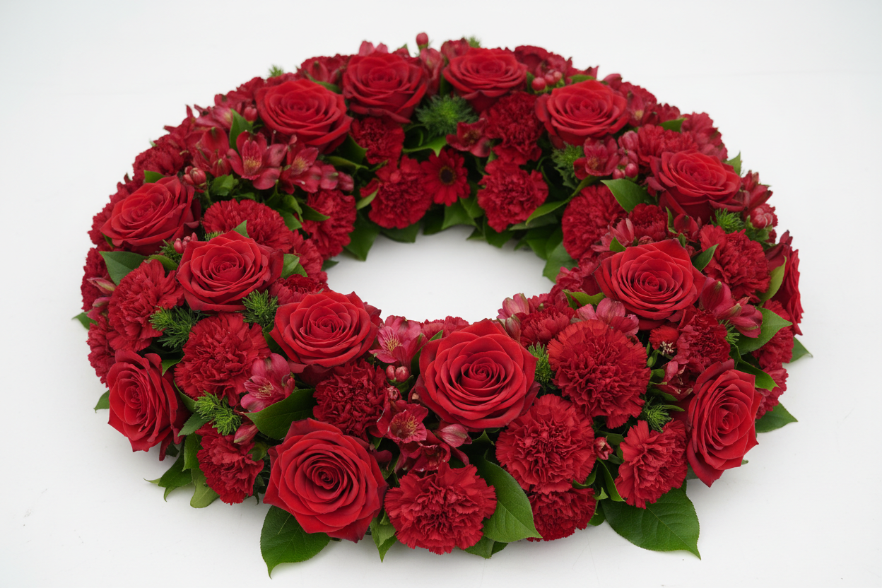 Pół-wieńce Pogrzebowe