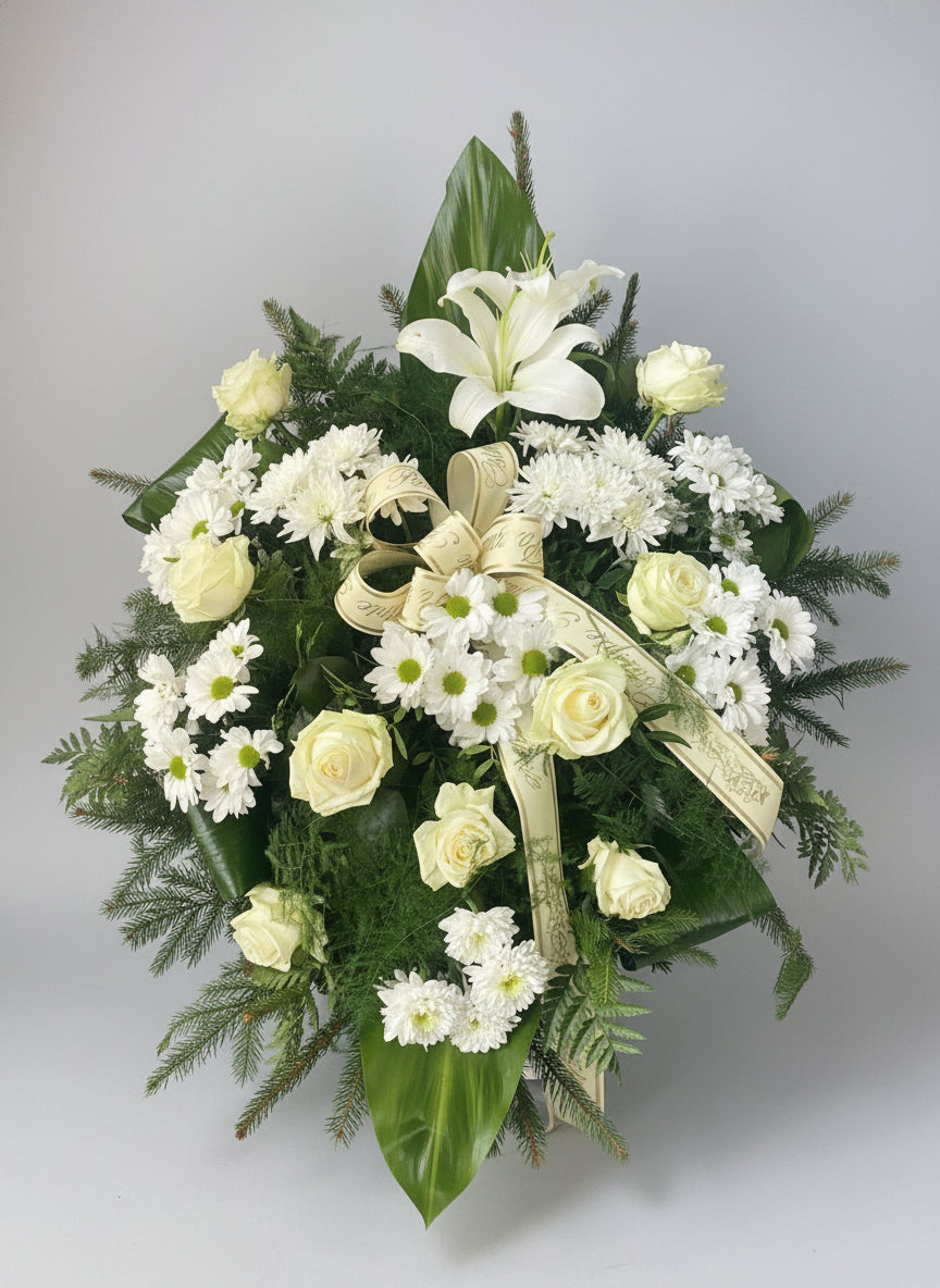 Wiązanka Biało-beżowa