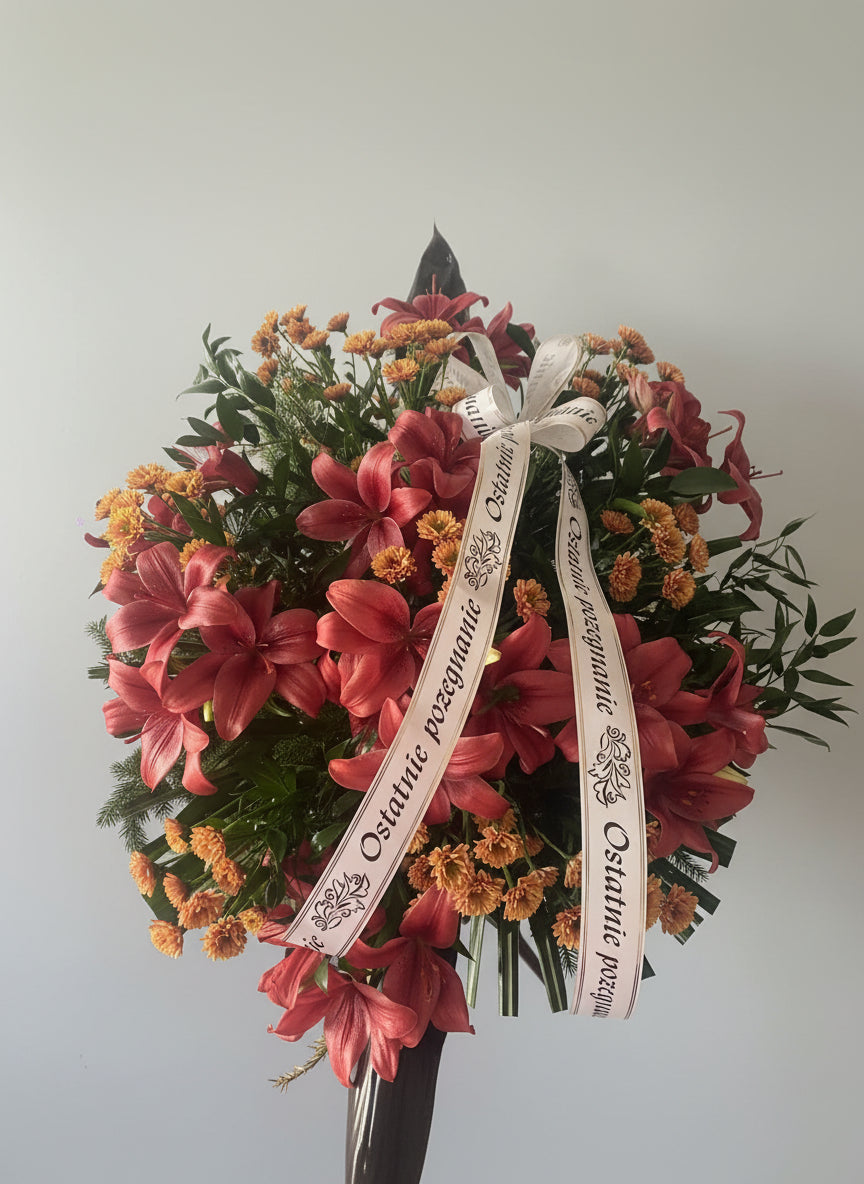 Pół-Wieniec Pogrzebowy Okazjonalny